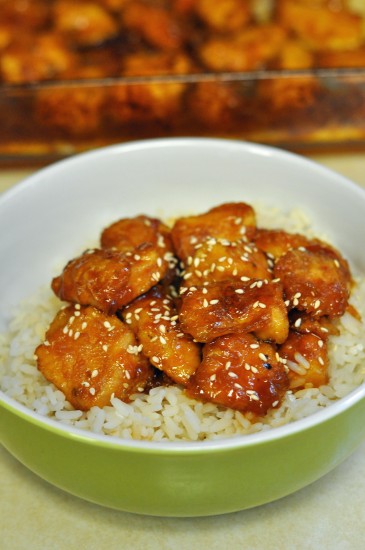 Baked Sweet and Sour Chicken