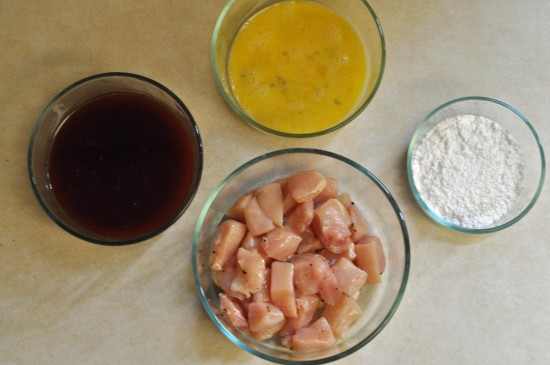 baked sweet & sour chicken