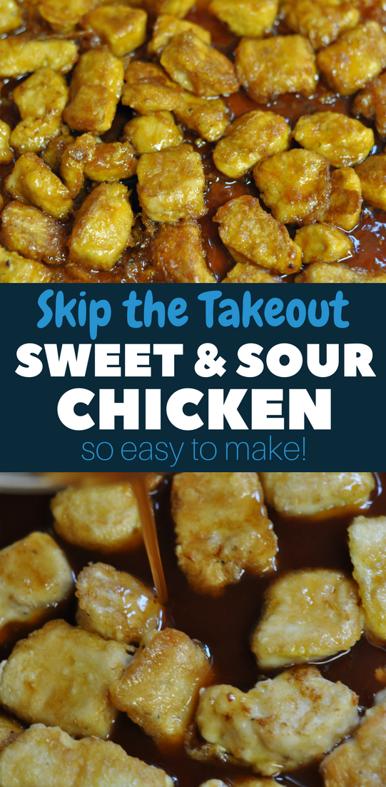 easy sweet and sour chicken recipe