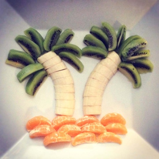 Fruit Palm Tree healthy snack