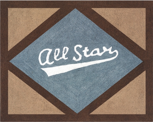 All Star Sports Accent Floor Rug