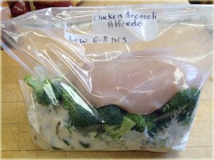 easy crockpot chicken alfredo with broccoli