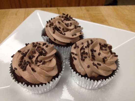 chocolate chip cupcakes