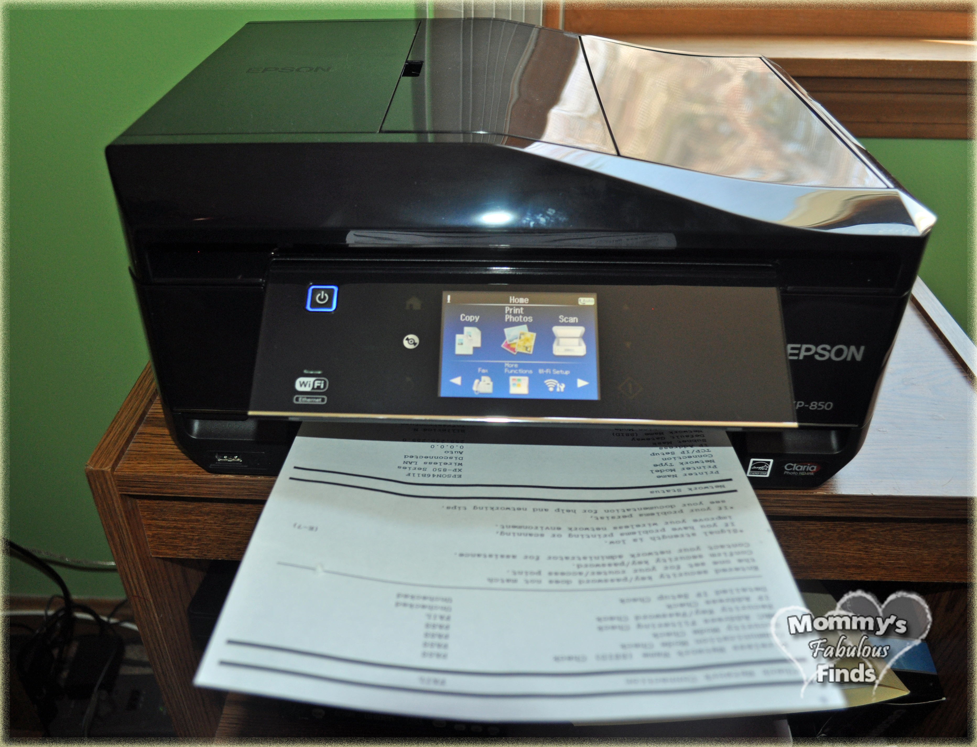 Pioner let at håndtere nyheder Epson Expression Photo XP-850 Small-in-One Printer Review - Mommy's  Fabulous Finds