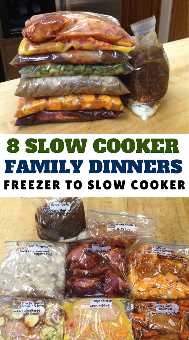 slow cooker family meals | easy dinner recipes | kid dinner ideas | crockpot recipes #crockpot #recipes #slowcooker #easydinner #chickenrecipes #mealprep #freezermeals # slow cooker freezer meals