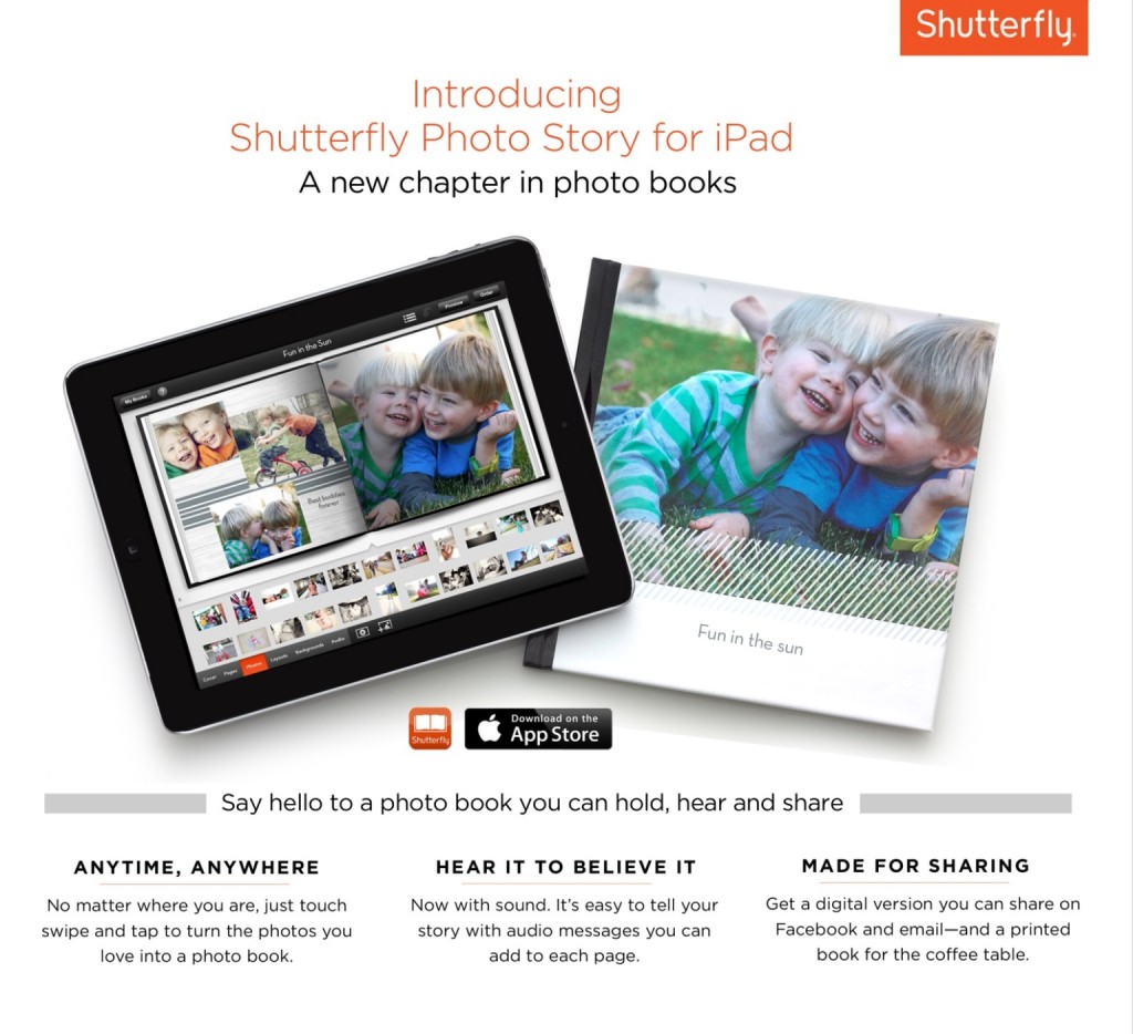shutterfly story book app