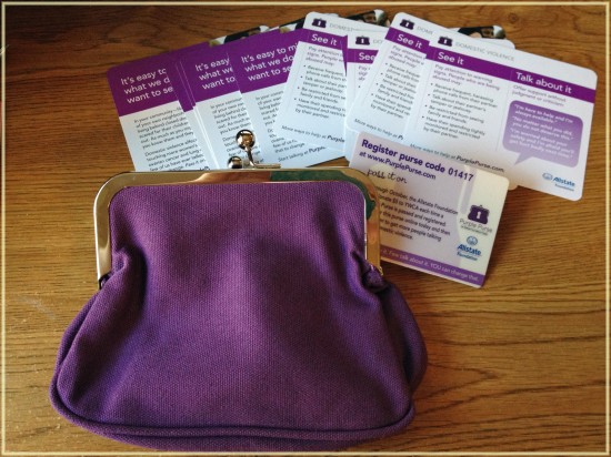 allstate purple purse