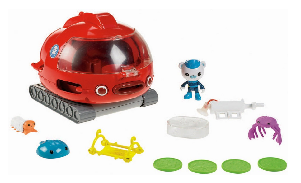 Details about   Octonauts Gup B Launch And Rescue Vehicle Orange Shark