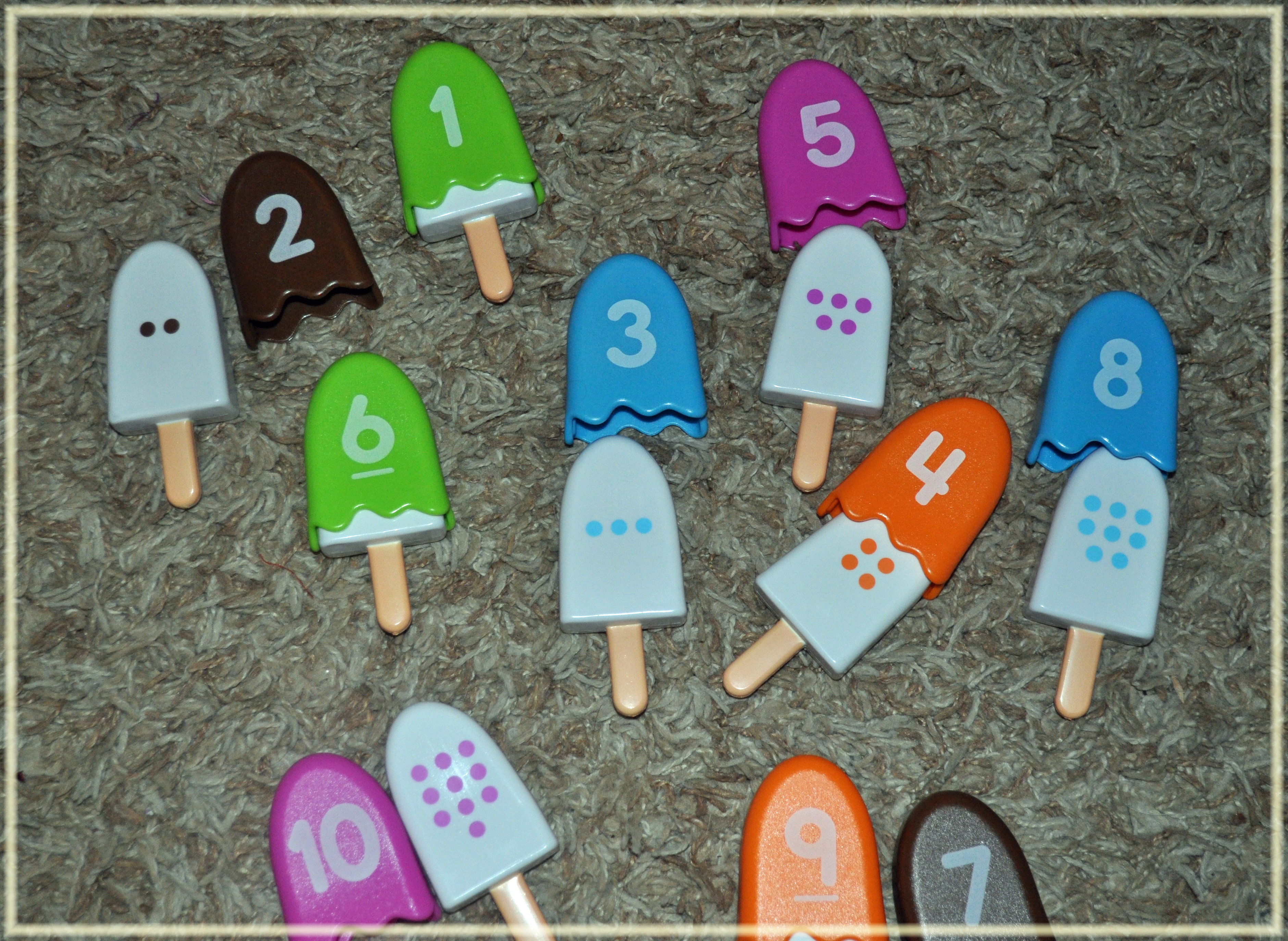 Set of 10 Learning Resources Smart Snacks Number Pops 