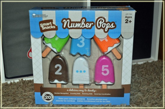 learning resources Smart Snacks Number Pops