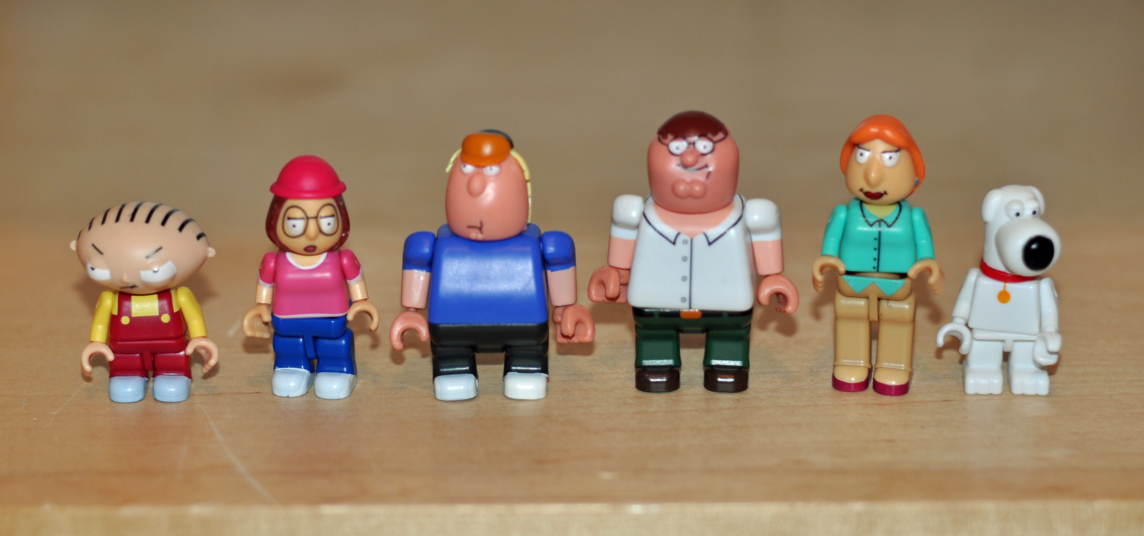 Family Guy Knex Building Blocks Lego Mini Toy Figure Stewie Griffin Baby 