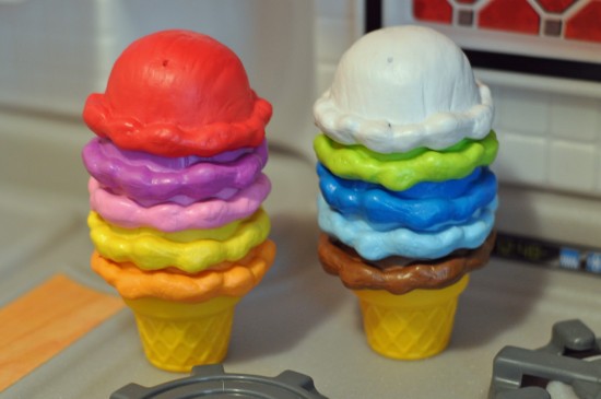 Rainbow Color Cones