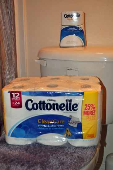 Cottonelle wet+dry system