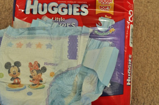Huggies® Little Movers diapers with Double Grip Strips