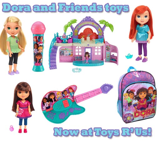 dora and friends toys at toys r us