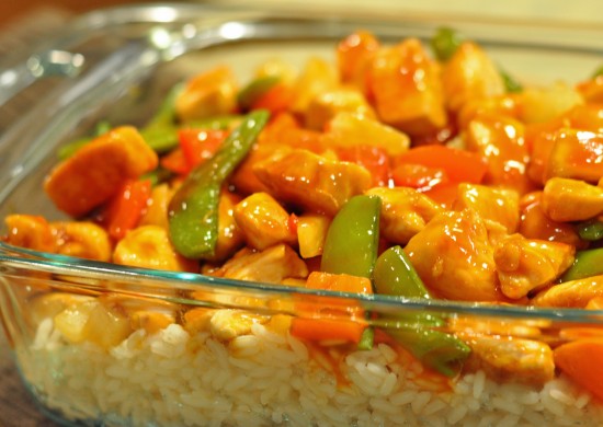 sweet and sour chicken