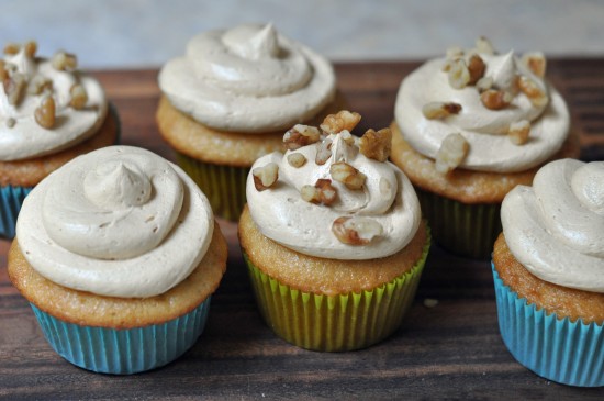 Caramel Apple Cupcakes