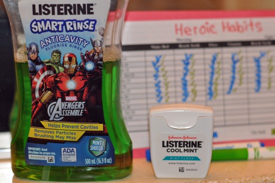 listerine floss