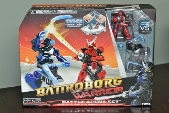 Battroborg Warrior Battle Arena Set Samurai Vs Ninja