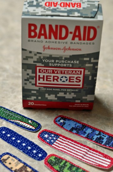 OUR VETERAN HEROES BAND-AID Bandages