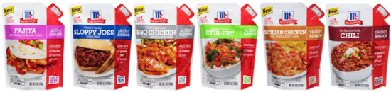 Quick Dinner Ideas McCormick Skillet Sauces