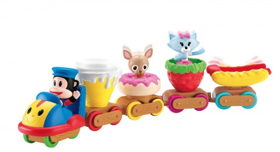 Fisher-Price Julius Jr. Koo-Koo-Ca-Choo-Choo Train Playset