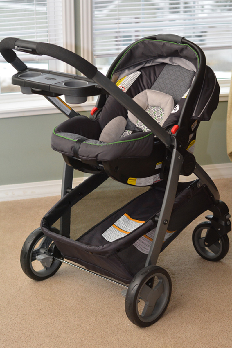 graco travel system black