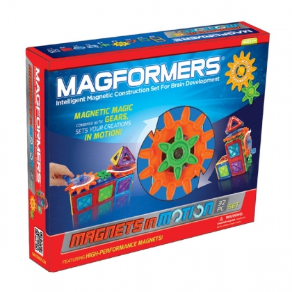 Magnets in Motion 32 Piece Gear Set