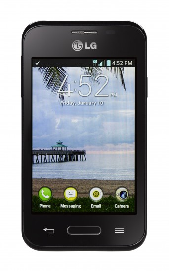 TracFone LG Optimus Fuel Android smartphone