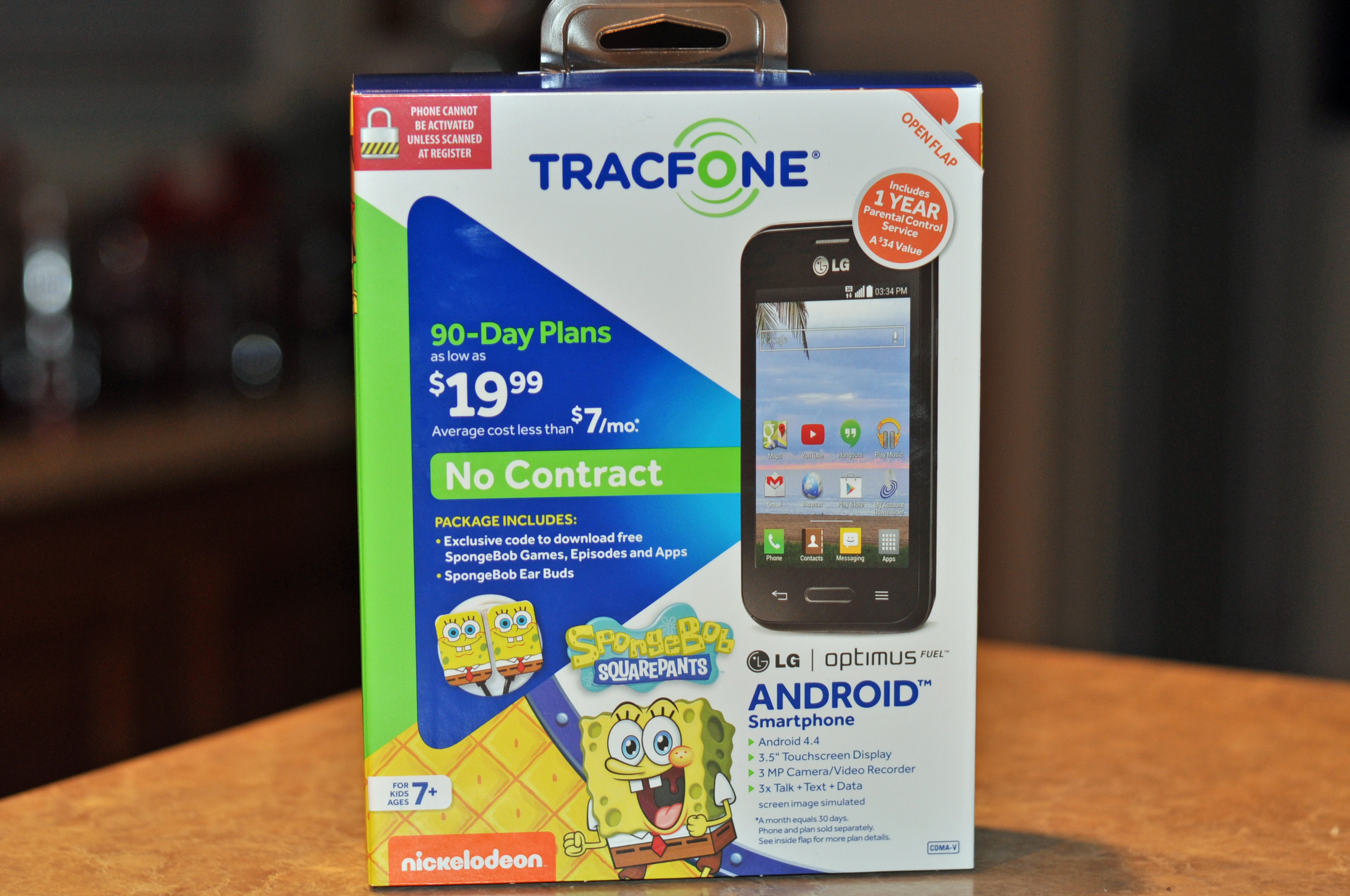 TracFone LG Optimus Fuel Android Smartphone + Special