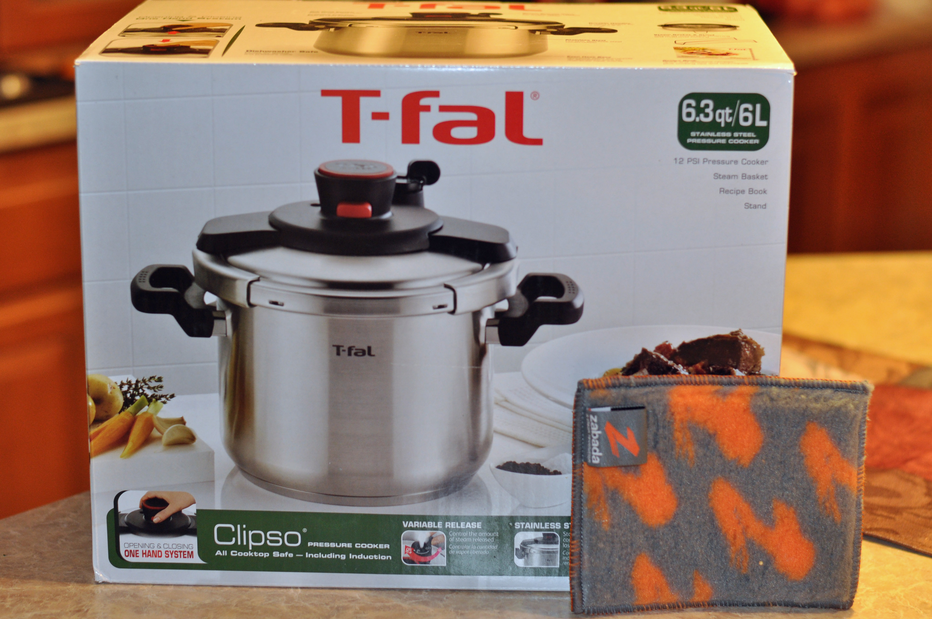 T-Fal Stainless Steel 6.3-Qt. Pressure Cooker - Macy's