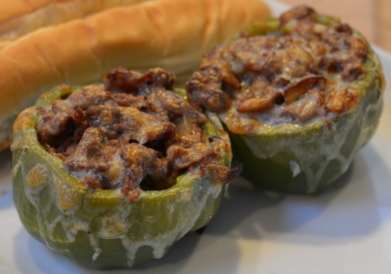 cheesesteak stuffed peppers