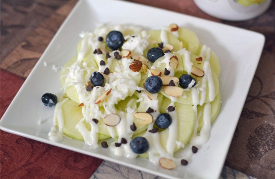 Healthy Apple Nachos