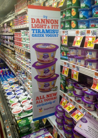 Dannon  Light & Fit Greek Tiramisu yogurt