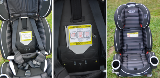 Graco 4Ever All-in-1 Car Seat high back booster mode
