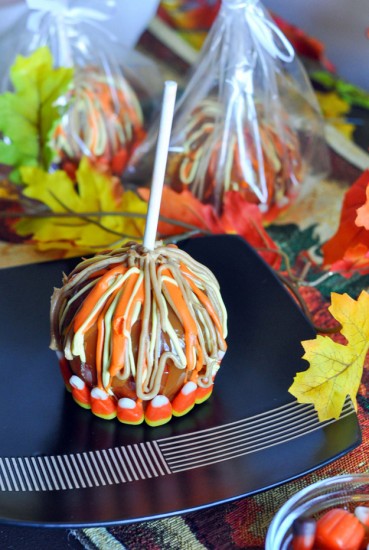 peanut butter caramel apple