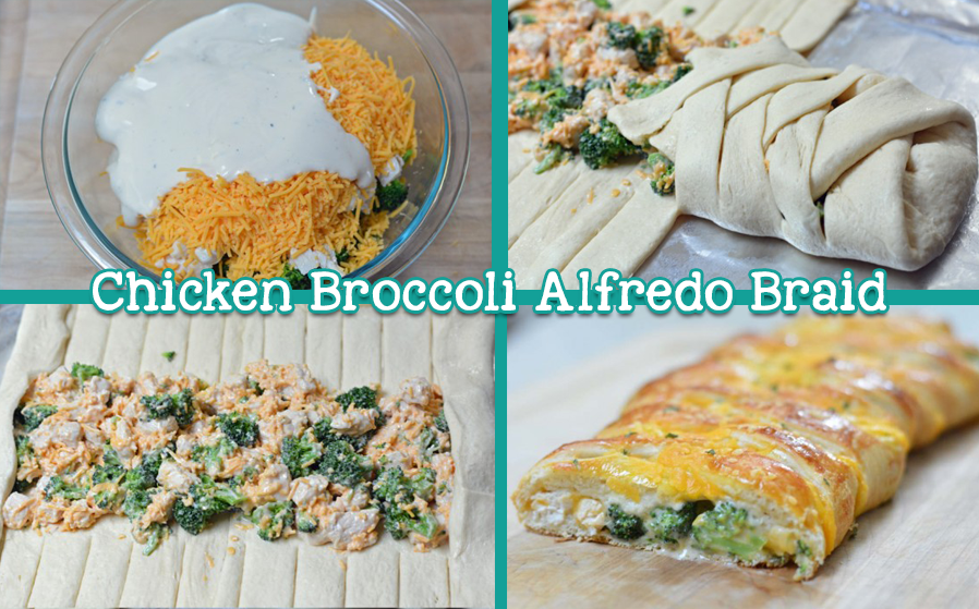 Chicken Broccoli Alfredo Braid Mommy's Fabulous Finds