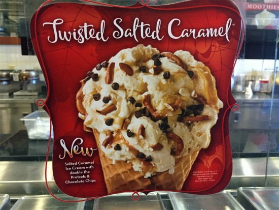 Cold Stone Creamery Twisted Salted Caramel
