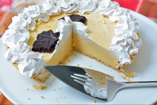 Pumpkin Ice Cream Pie