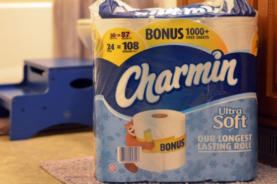 charmin ultra soft with bonus 1000 sheets