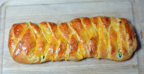 Broccoli Chicken Braid