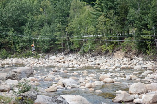 loon mountain ziplining