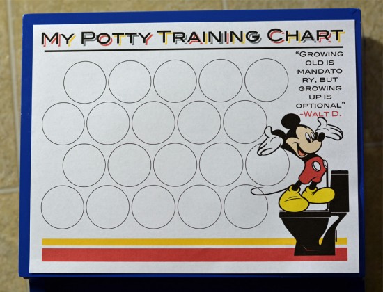 potty training chart