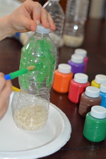 Plastic Bottle Bowling Tutorial