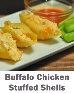 buffalo chicken stuffed shells