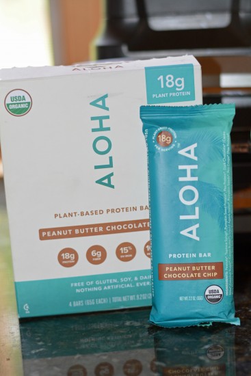 ALOHA Protein bars