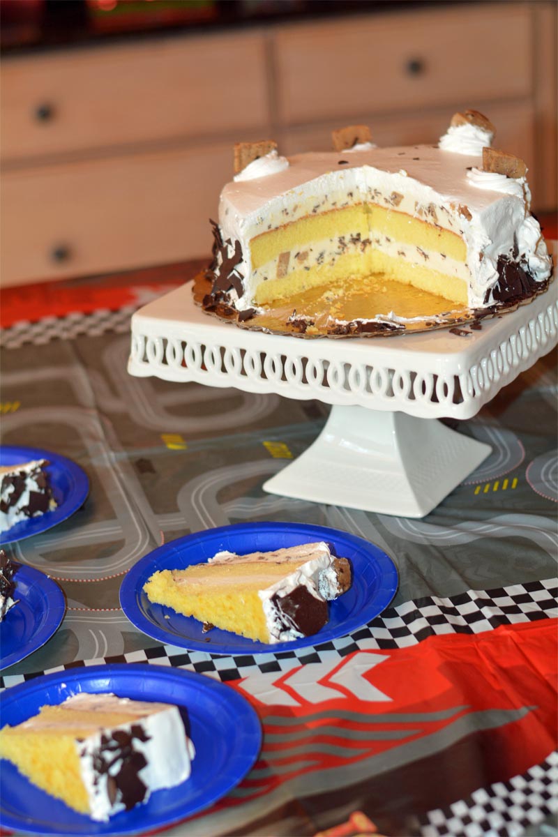 Cookie Dough Delirium ColdStone Birthday Cake