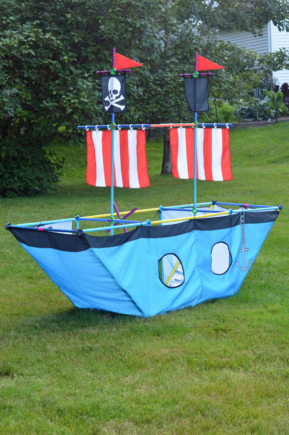 Pirate sales ship tent