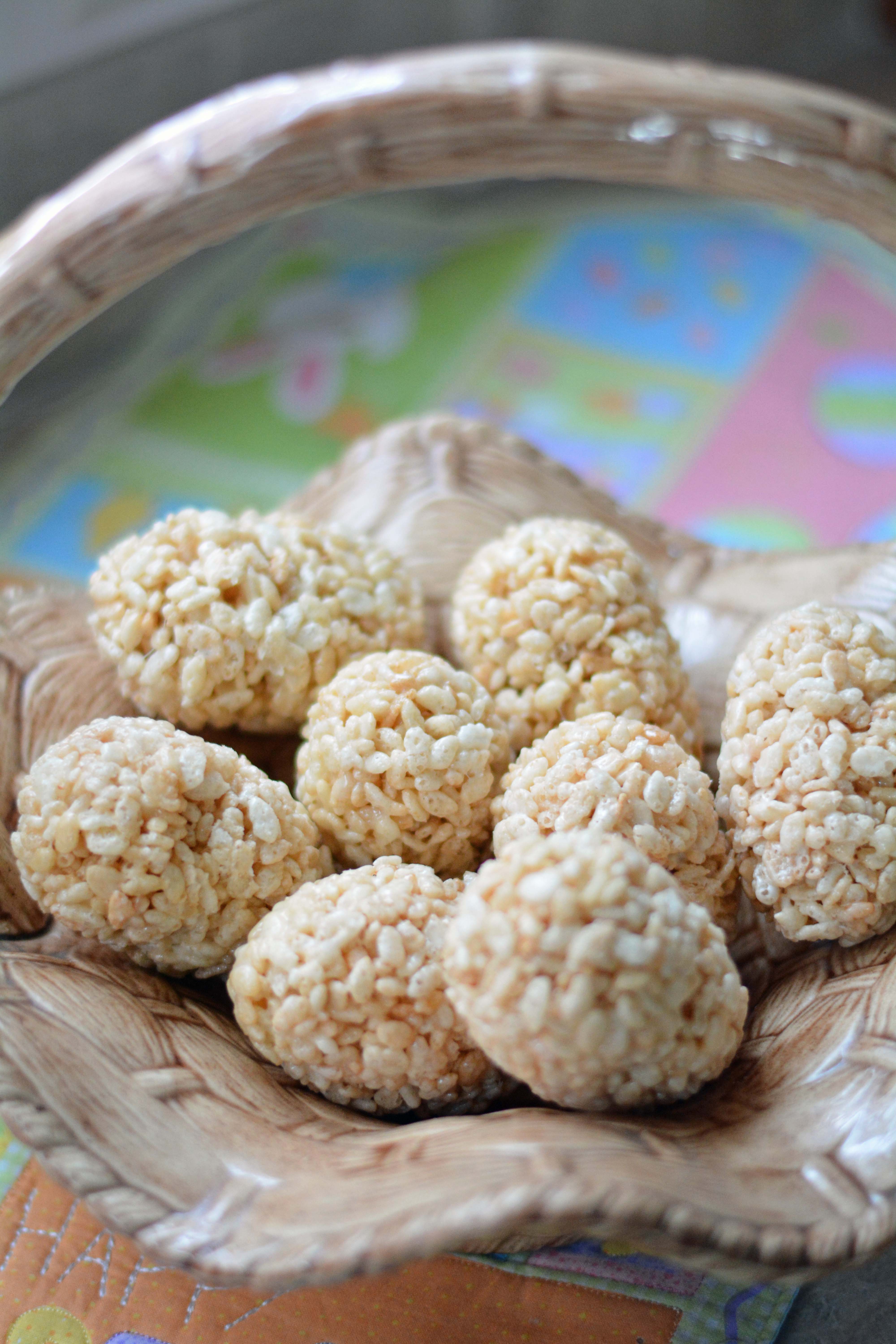 Rice Krispie Easter Eggs