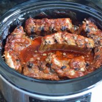 crock pot barbecue ribs